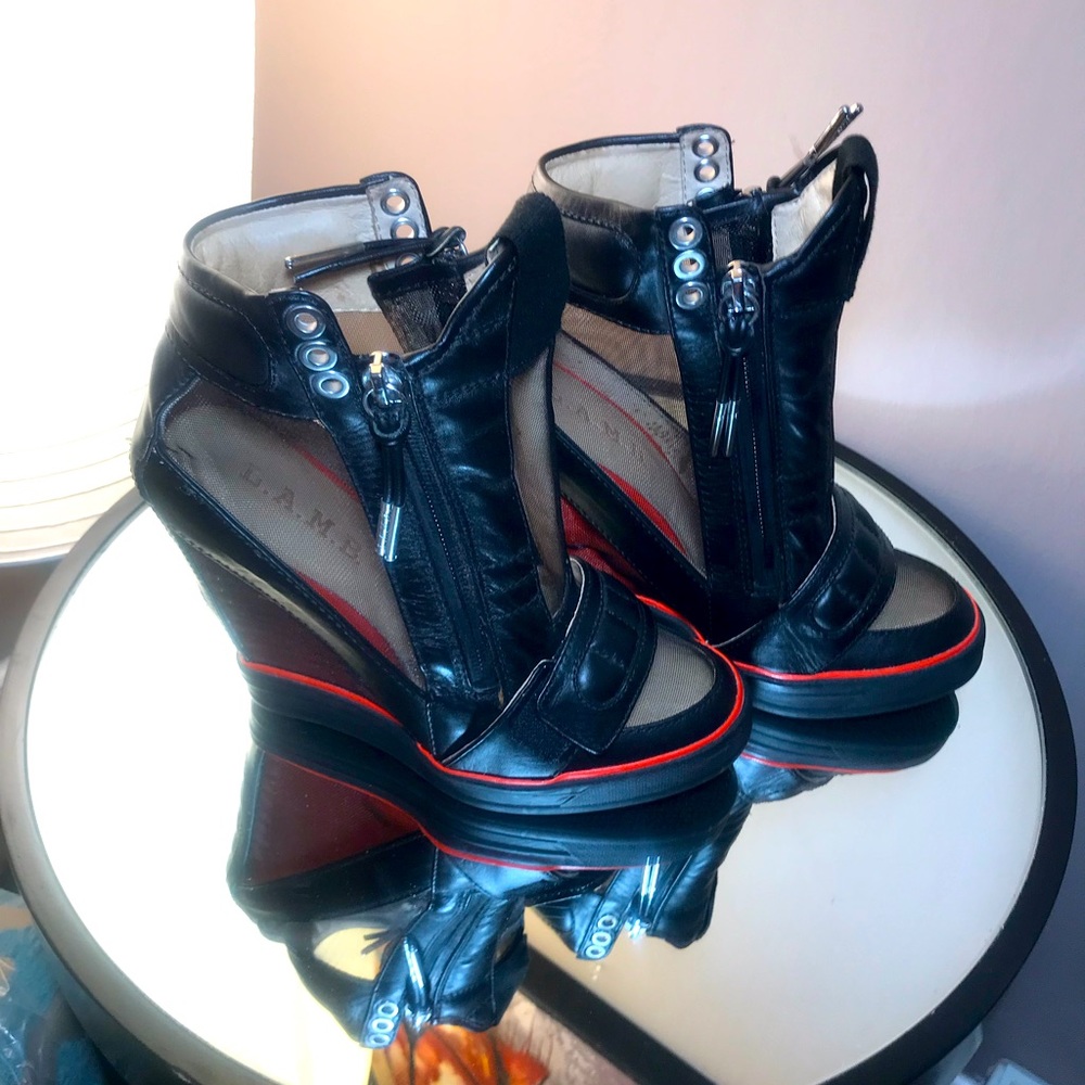 L.A.M.B. Wedge athletic shoe